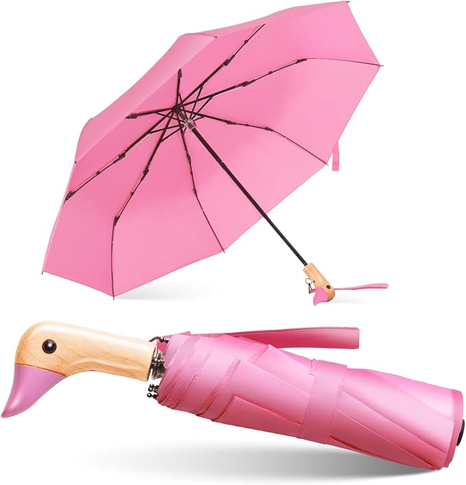12-Inch Cute Duck Umbrella with Adorable Handle