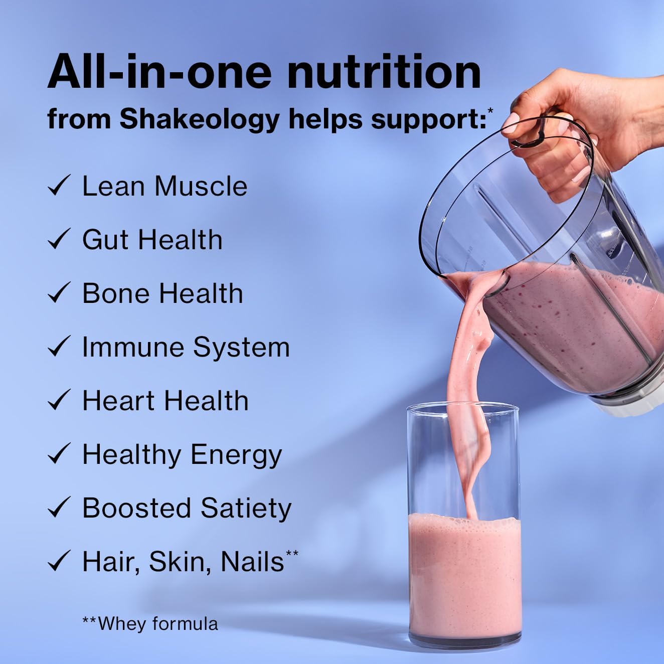 Plant-Based Protein Powder – Gluten-Free Shake for Weight Loss, Lean Muscle & Gut Health (Cookies & Cream, 30 Servings)