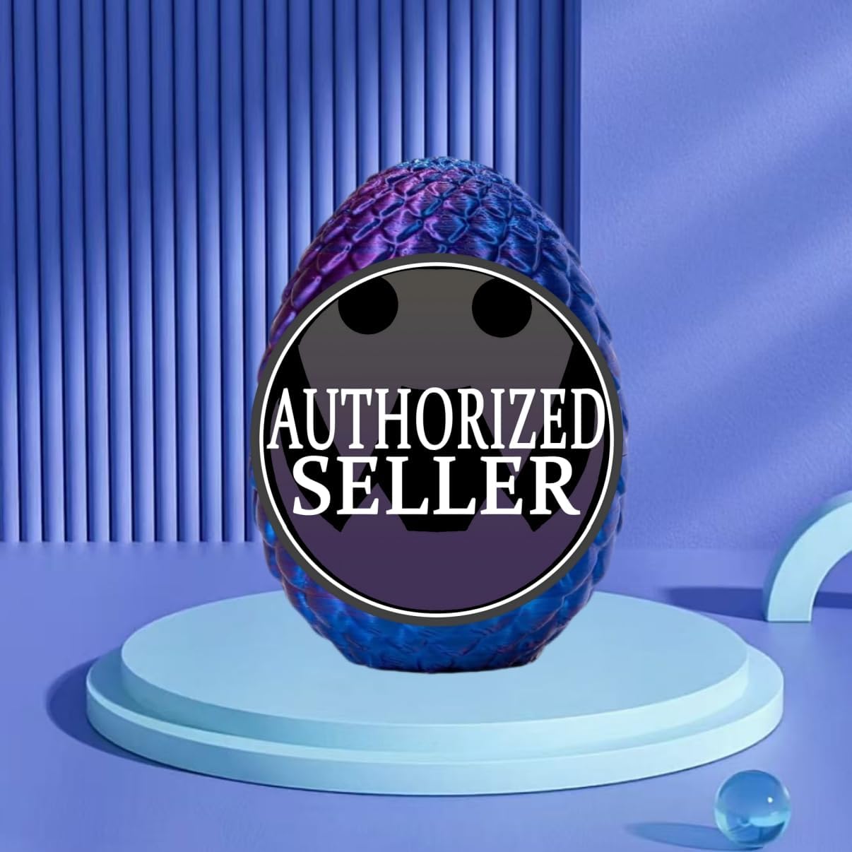 3D Printed Dragon Surprise Egg – Dinosaur Fidget Toy Gift for Kids, Birthdays & Holidays – Purple