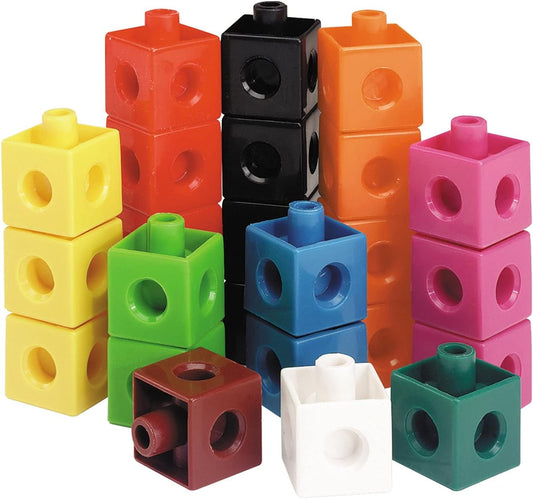 500 Snap Cubes: Educational Counting Toy for Ages 5+