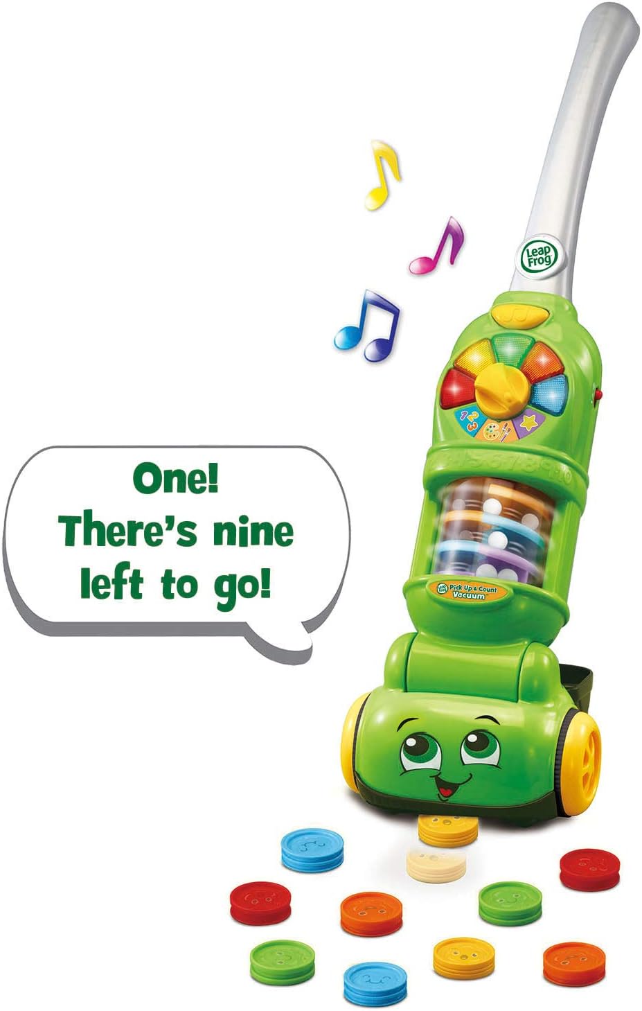 Smart Learning Vacuum Toy – Color & Counting Play Cleaner (Ages 2+)