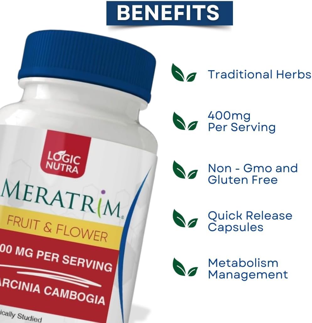 Meratrim® 400 mg – Stimulant-Free Garcinia Mangostana Extract (60 Veg Capsules)