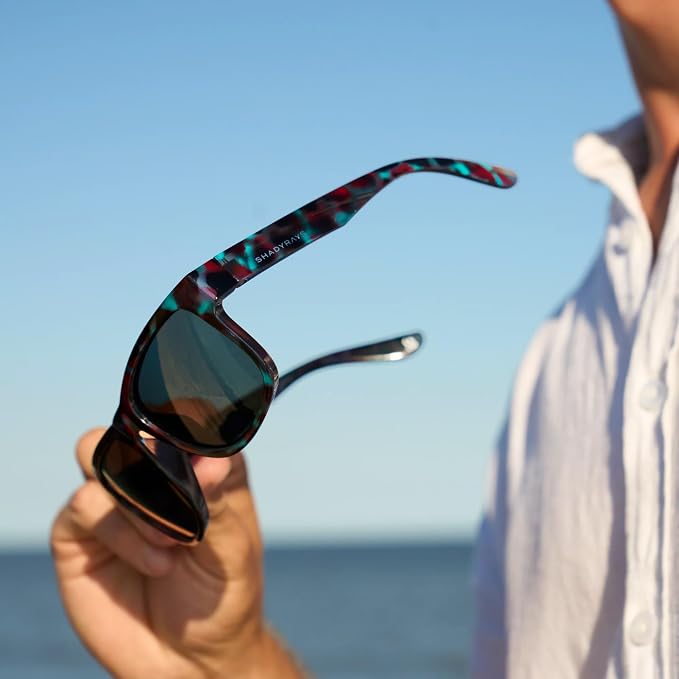 Mojave Patriotic Tortoise Polarized Sunglasses – Lightweight Unisex Eyewear for Men & Women