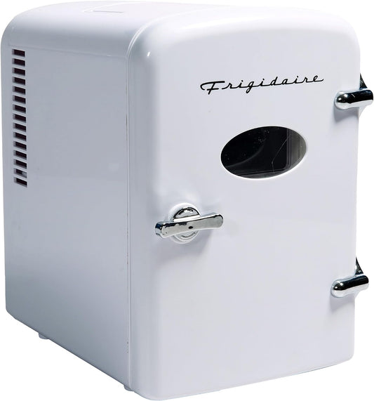 Mini Personal Fridge Cooler, 1 Gal Capacity, Holds up to 6 Cans