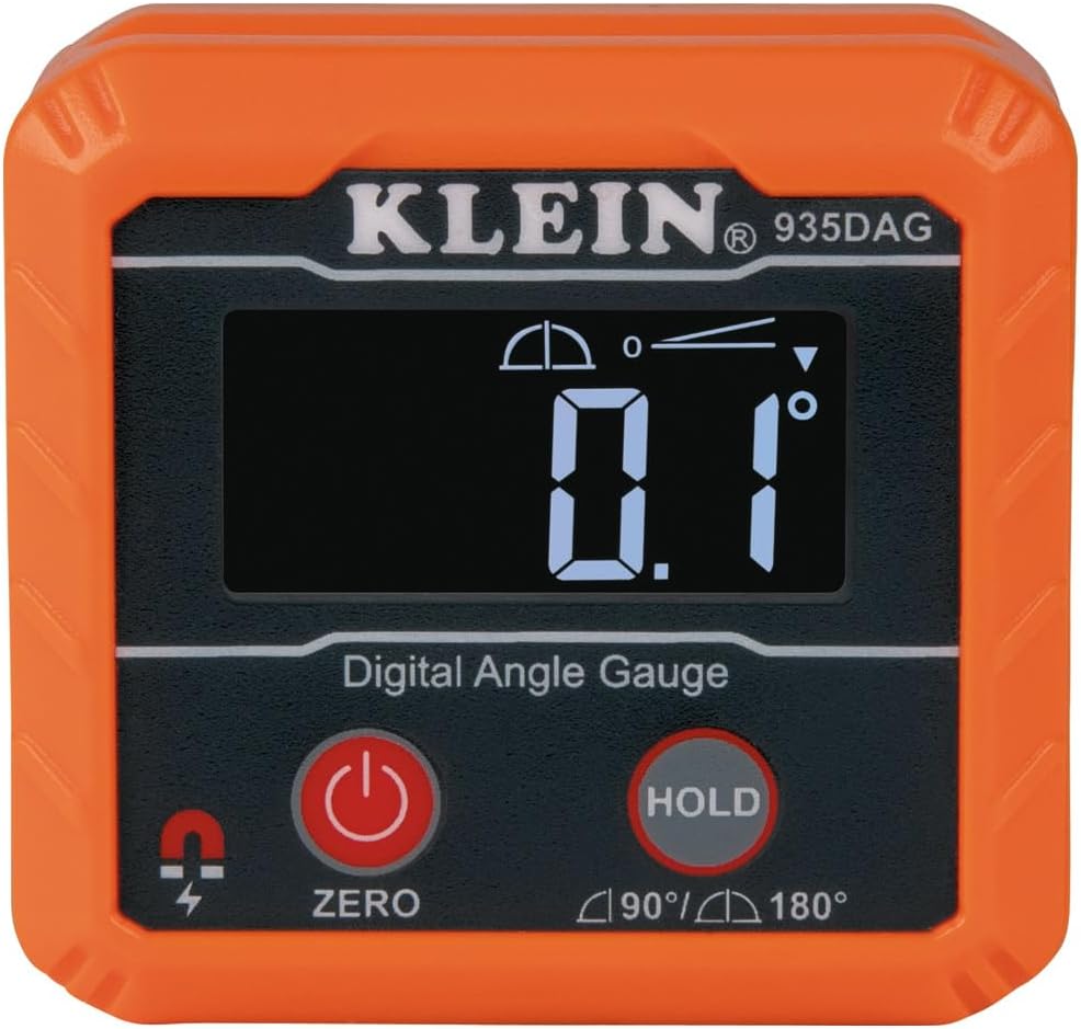 Digital Level and Angle Gauge: 0-90° and 0-180° Measurement