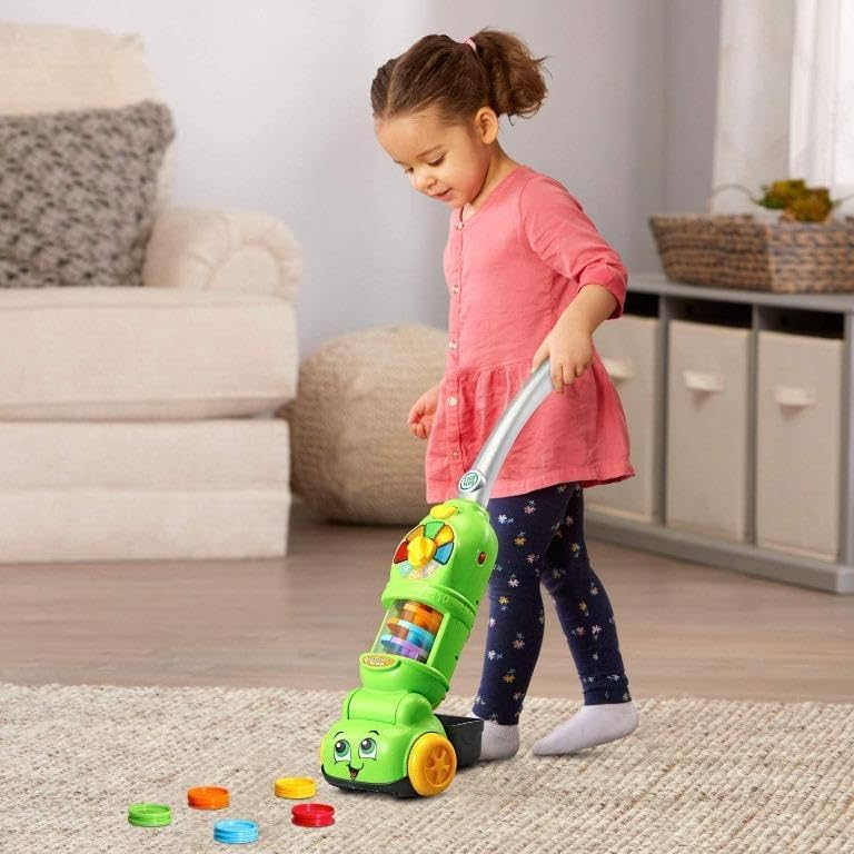 Smart Learning Vacuum Toy – Color & Counting Play Cleaner (Ages 2+)
