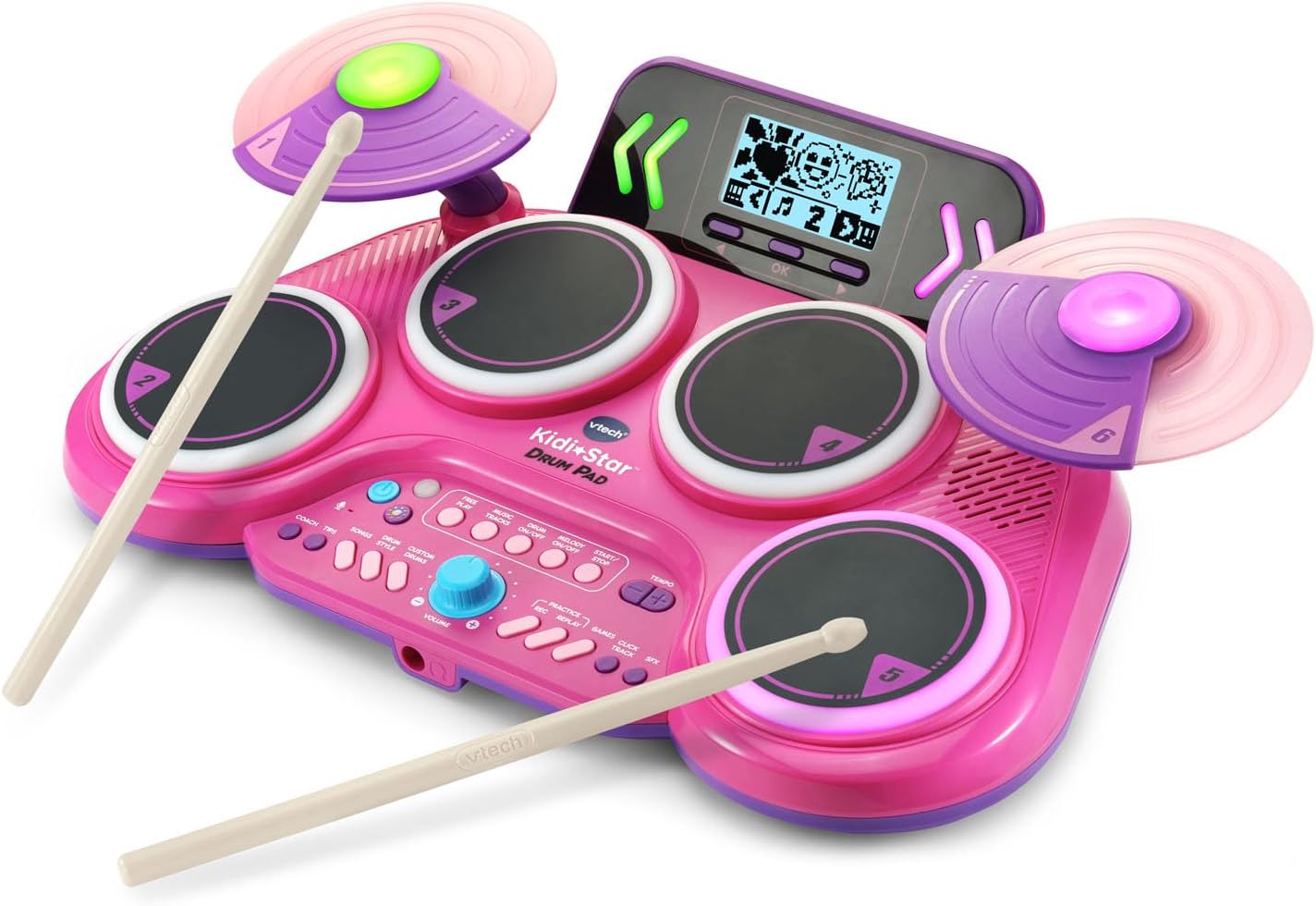 Kidi Star Drum Pad 30 Built-in Songs Wireless
