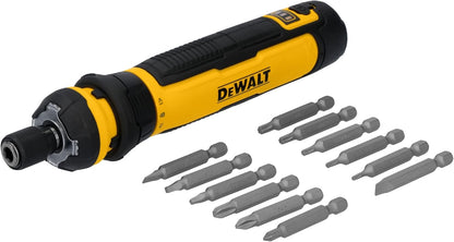 Cordless USB Rechargeable Screwdriver with FLEXDRIVE Control & Bit Set