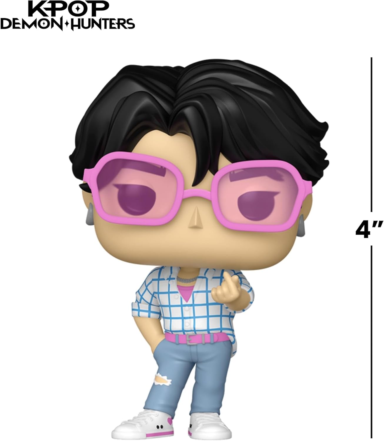 Jinu Collectible Vinyl Figure – Kpop Demon Hunters Official Merchandise – 1/6 Chance Rare Chase Variant