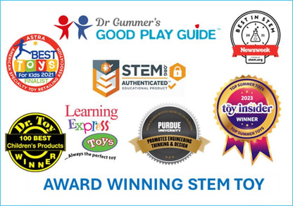 Electronics Exploration Kit: 100+ Projects, Full-Color Manual, 28 Parts - STEM Toy for Ages 8+!