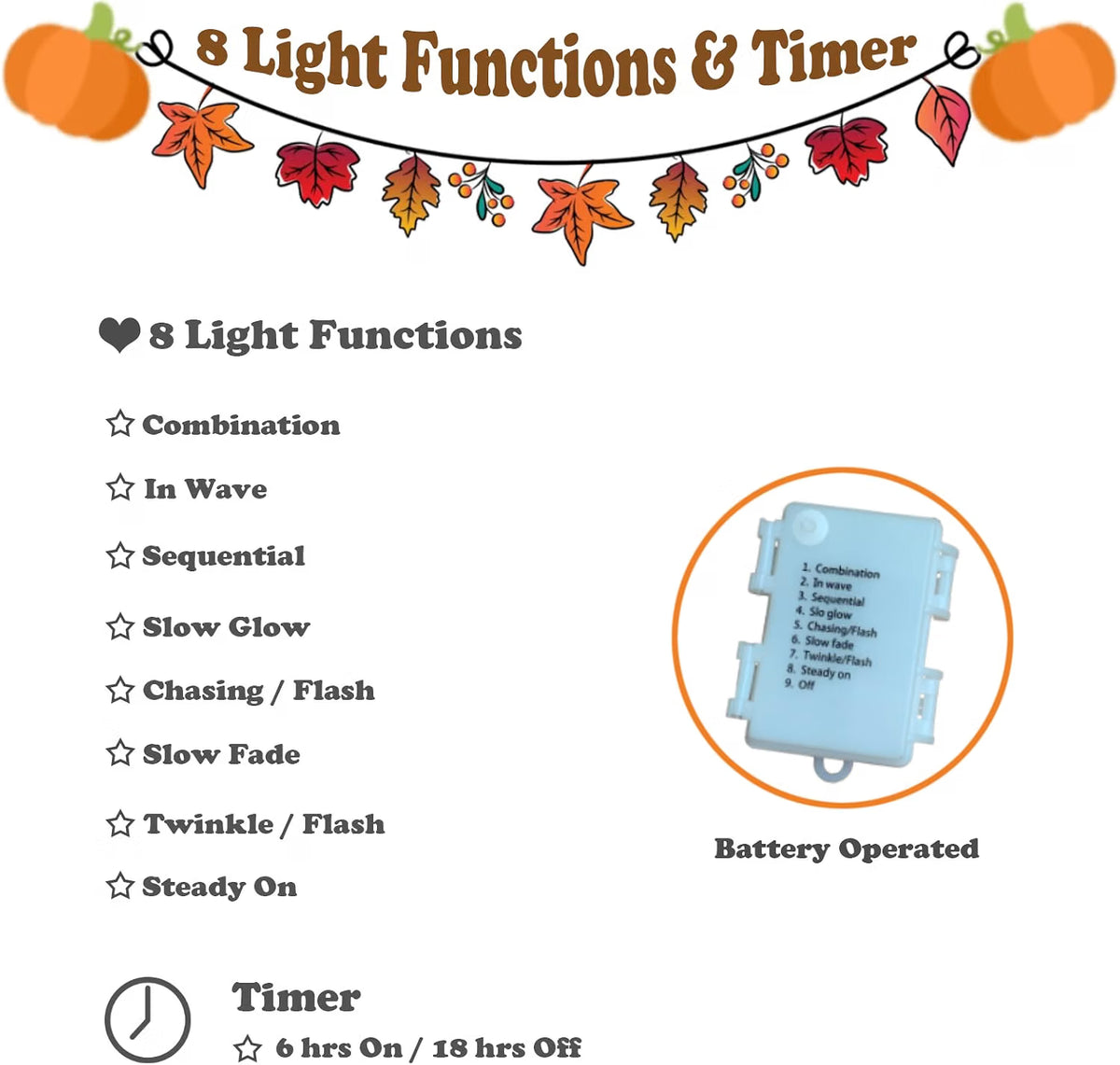 Light-Up Thanksgiving Turkey Gift Boxes – 80-Light Prelit Fall Porch & Table Decorations with 8 Modes & Timer