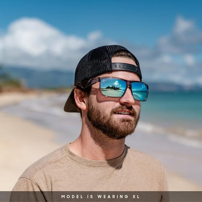 Cayman Ocean Smoke Polarized Sunglasses – Lightweight Men's Everyday Eyewear