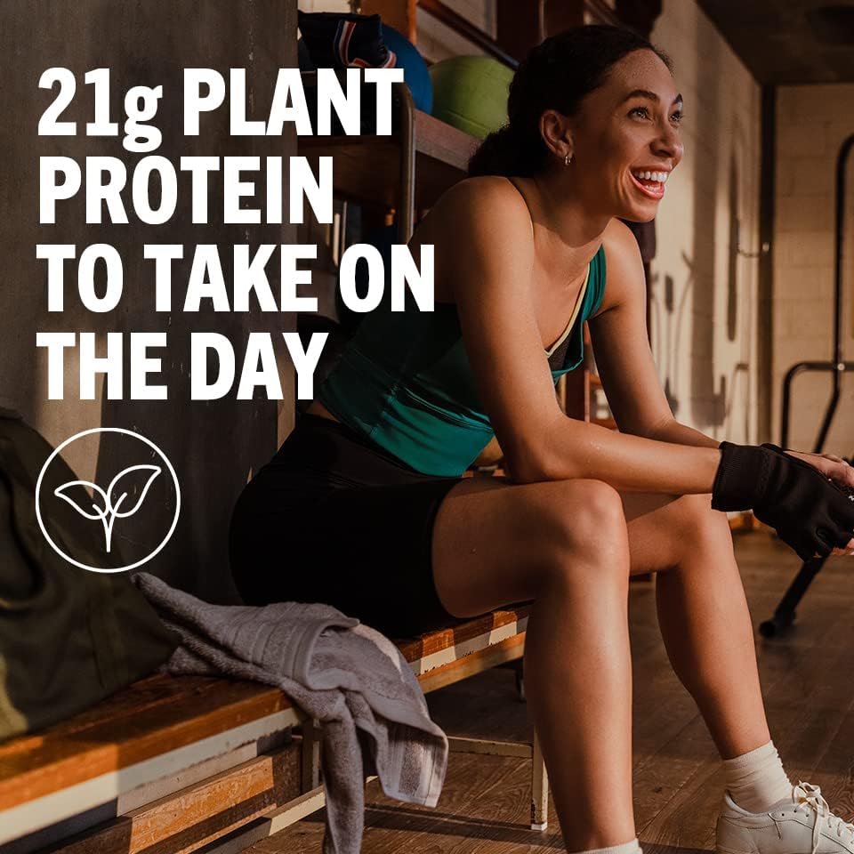 Orgain Organic Vegan Protein Powder – Strawberries & Cream, 21g Plant Protein