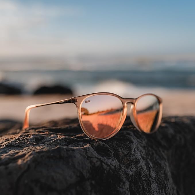 Allure Peach Polarized Sunglasses – Lightweight Women's Stylish Everyday Eyewear