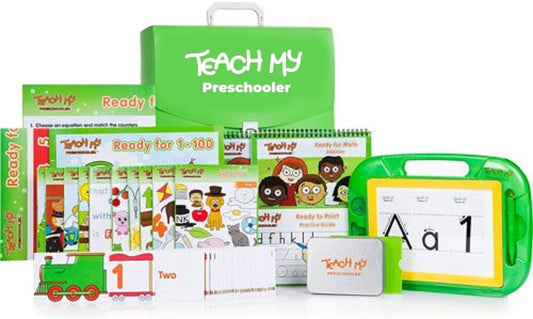All-in-One Preschool Learning Kit: 70+ Screen-Free Activities for Ages 3+