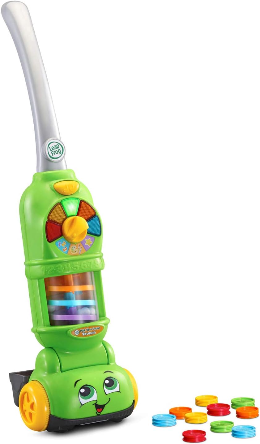 Smart Learning Vacuum Toy – Color & Counting Play Cleaner (Ages 2+)
