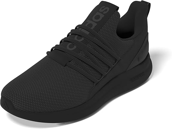 adidas Size 10 Men’s Lite Racer Adapt 7.0 – Flexible Synthetic Upper, Rubber Sole