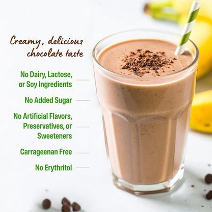 Orgain Organic Vegan Protein Powder – Creamy Chocolate Fudge, 21g Plant Protein – 2.03 lb
