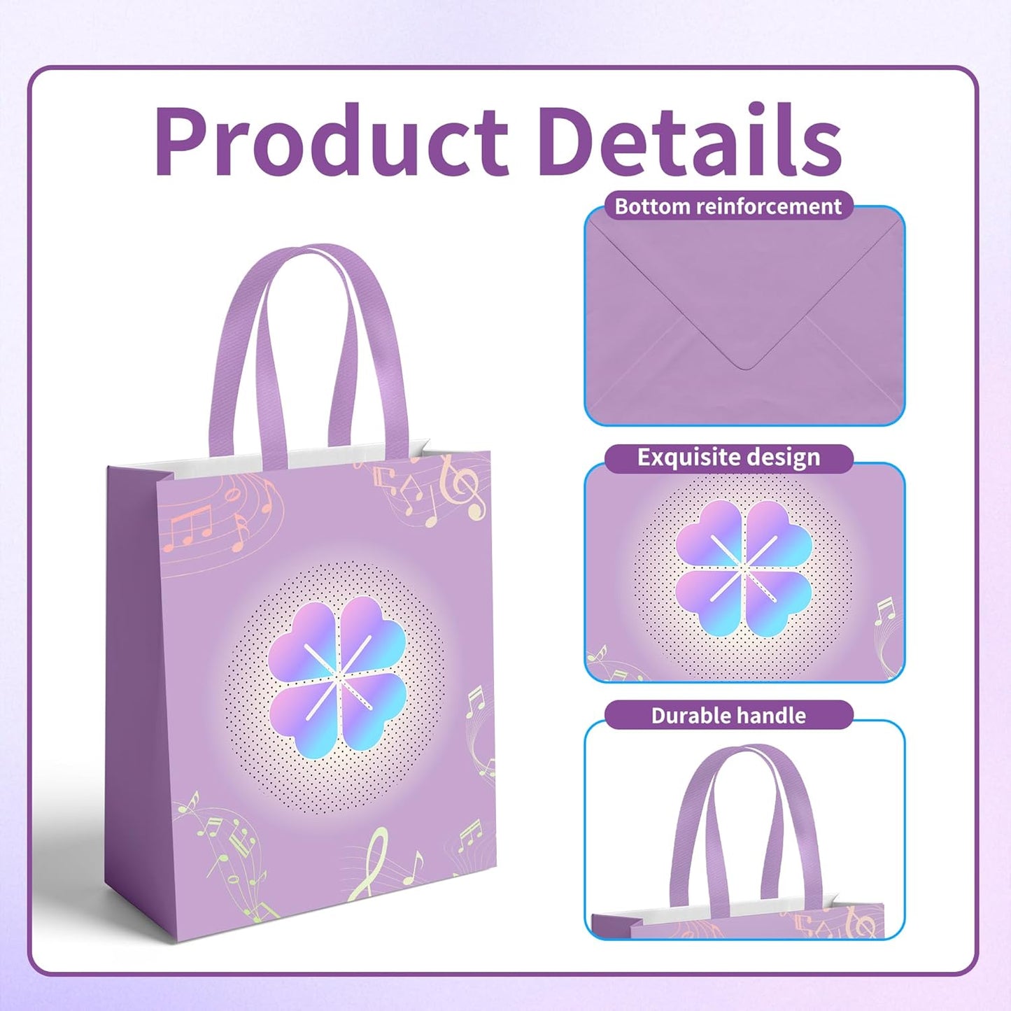 Demon Movie Hunters Party Favor Packs (16 PCS) – Music Theme Birthday Decorations & Goodie Gift Packs
