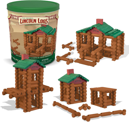 100th Anniversary Set - 111 Wooden Pieces for Kids
