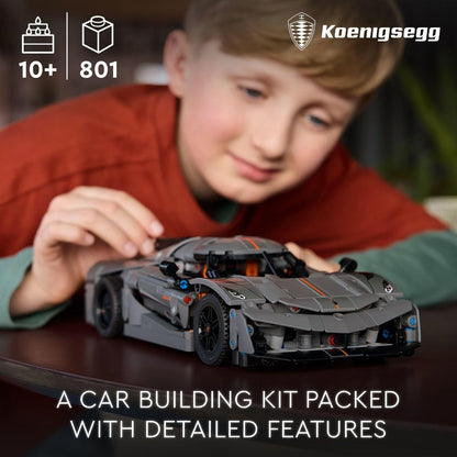 Sports Car Building Toy Set for Kids - Buildable Racing Model Kit