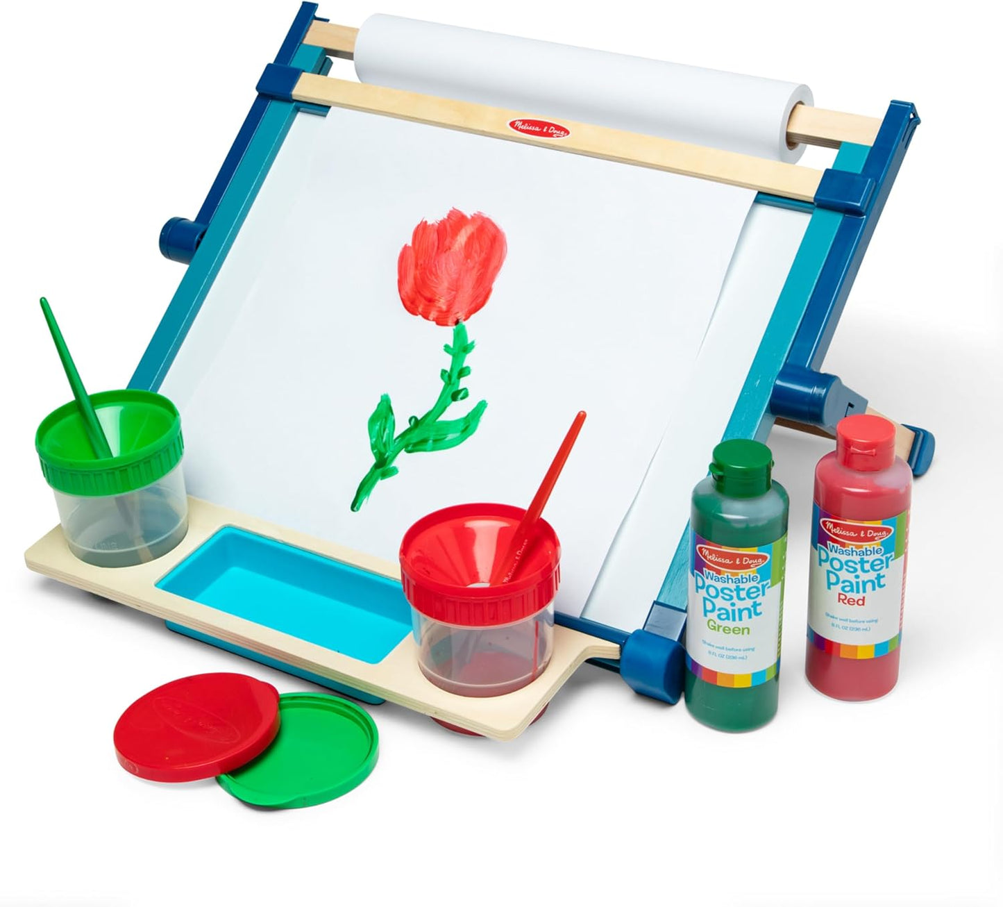 Double-Sided Tabletop Easel with 42 Pieces for Ages 3+