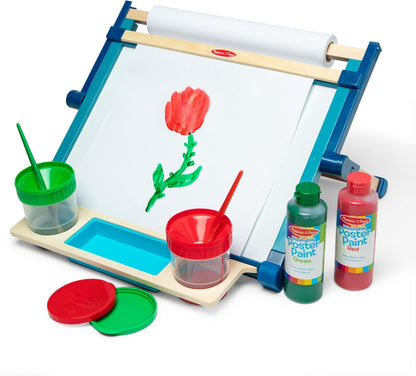 Double-Sided Tabletop Easel with 42 Pieces for Ages 3+