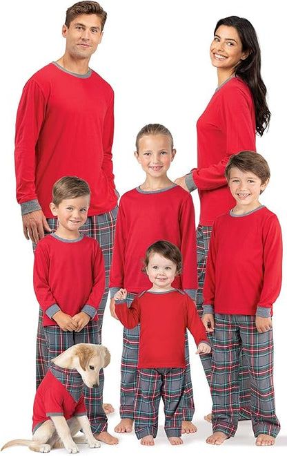 Christmas Matching Pajamas For Family, Red