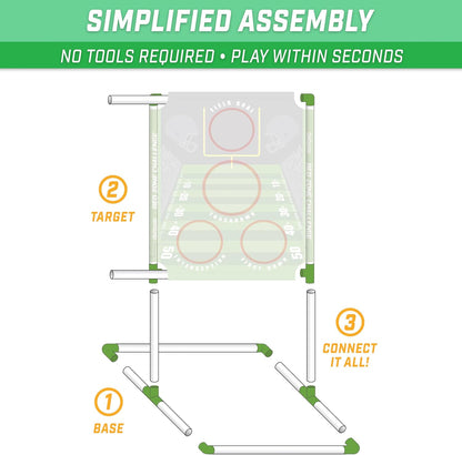 Red Zone Football Toss Game Set