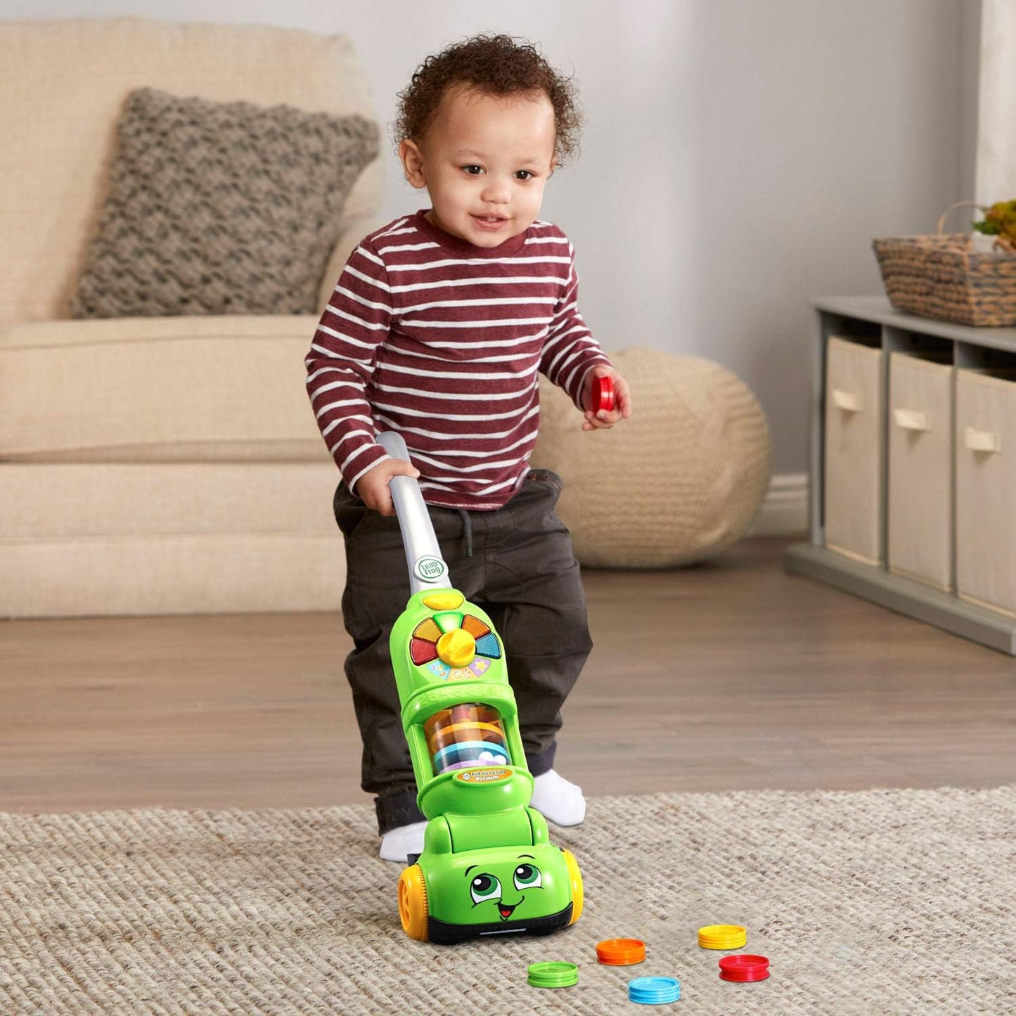 Smart Learning Vacuum Toy – Color & Counting Play Cleaner (Ages 2+)