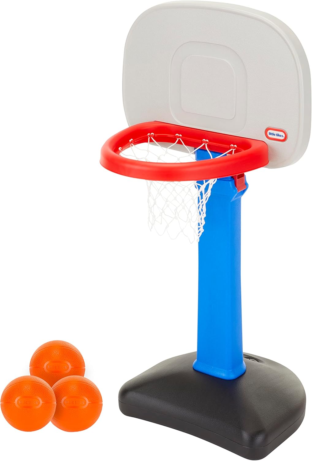 Easy Score Basketball Set - Blue with 3 Balls, 23.75 x 22 x 61 in
