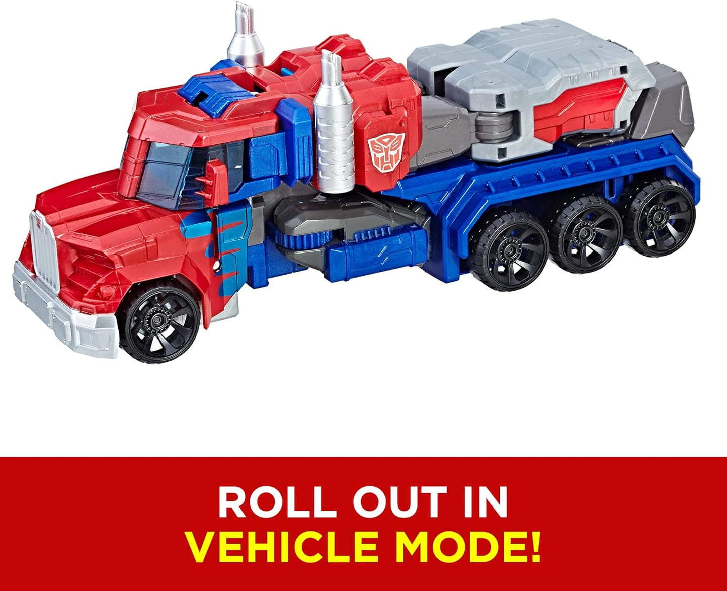 Transformers Optimus Prime Action Figure: Large 11-inch Toy Truck for Kids 6+!