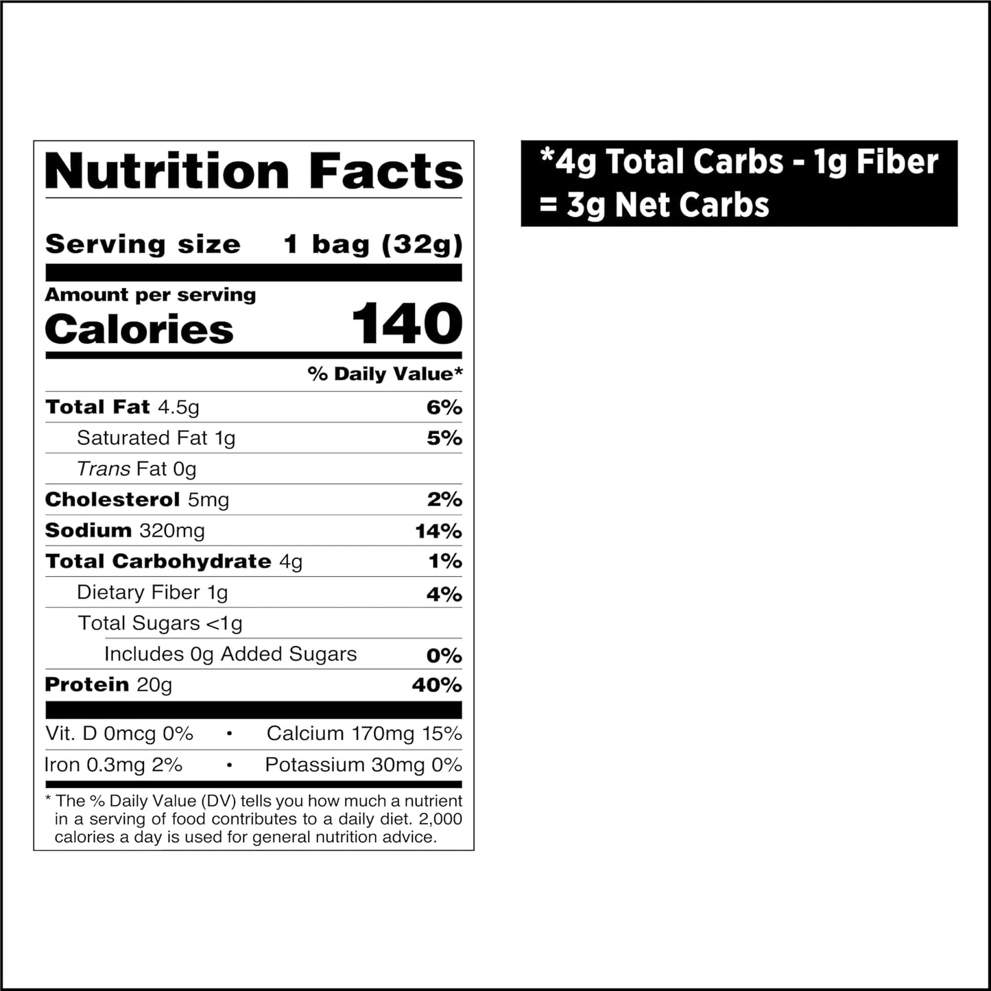 Chili Lime Tortilla-Style Protein Chips – 20g Protein, 3g Net Carbs, Gluten-Free (Pack of 12)