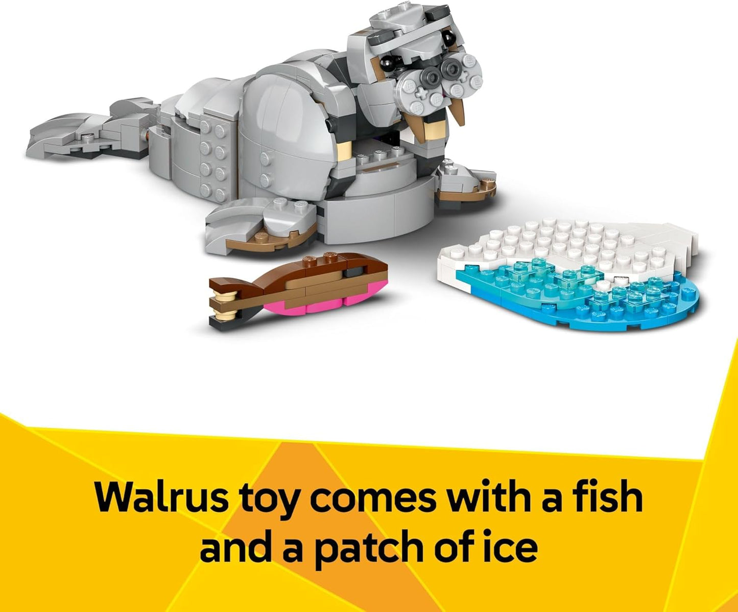 3-in-1 Wild Animals Rhino Building Toy for Ages 9+