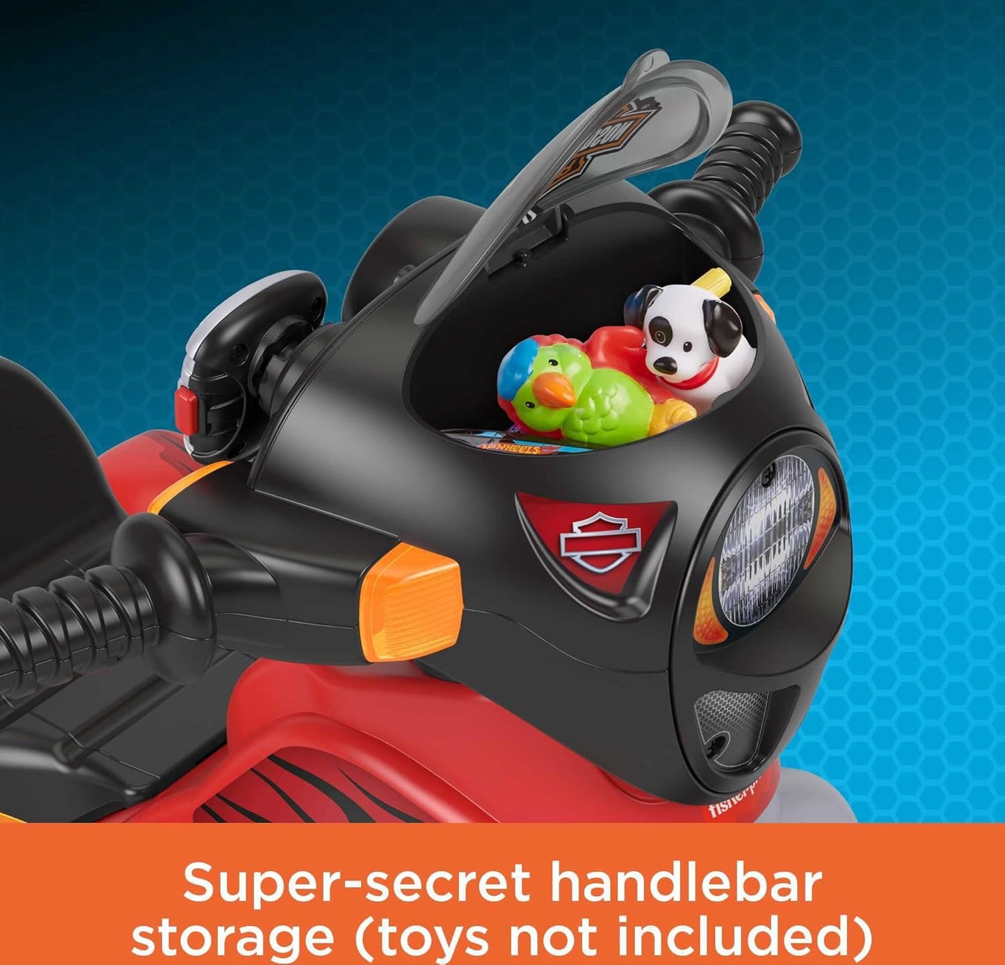 Harley-Davidson Toddler Tricycle – Light & Sound Toy Bike with Adjustable Seat (Ages 2+)