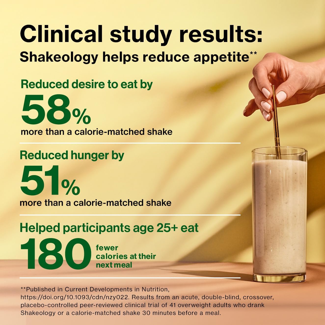 Shakeology Plant-Based Protein Powder – 0g Added Sugar, Vanilla (30 Servings)