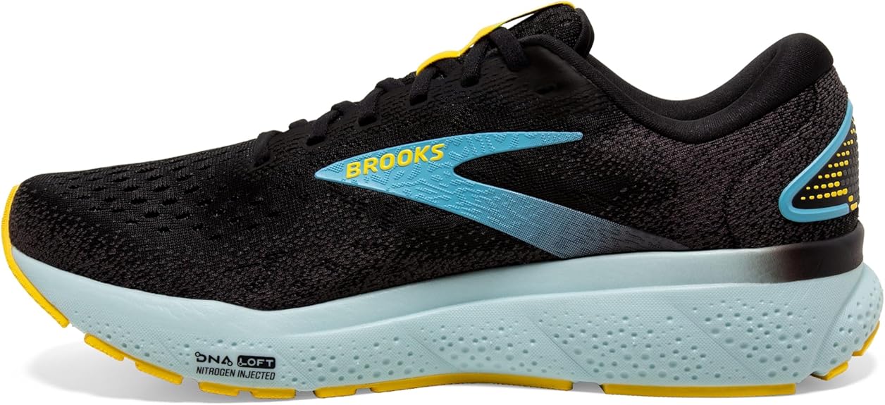 Brooks Men’s Ghost 16 Size 12 – Neutral Running Shoes with RoadTack Rubber Outsole for Smooth, Durable Performance