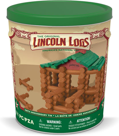 100th Anniversary Set - 111 Wooden Pieces for Kids