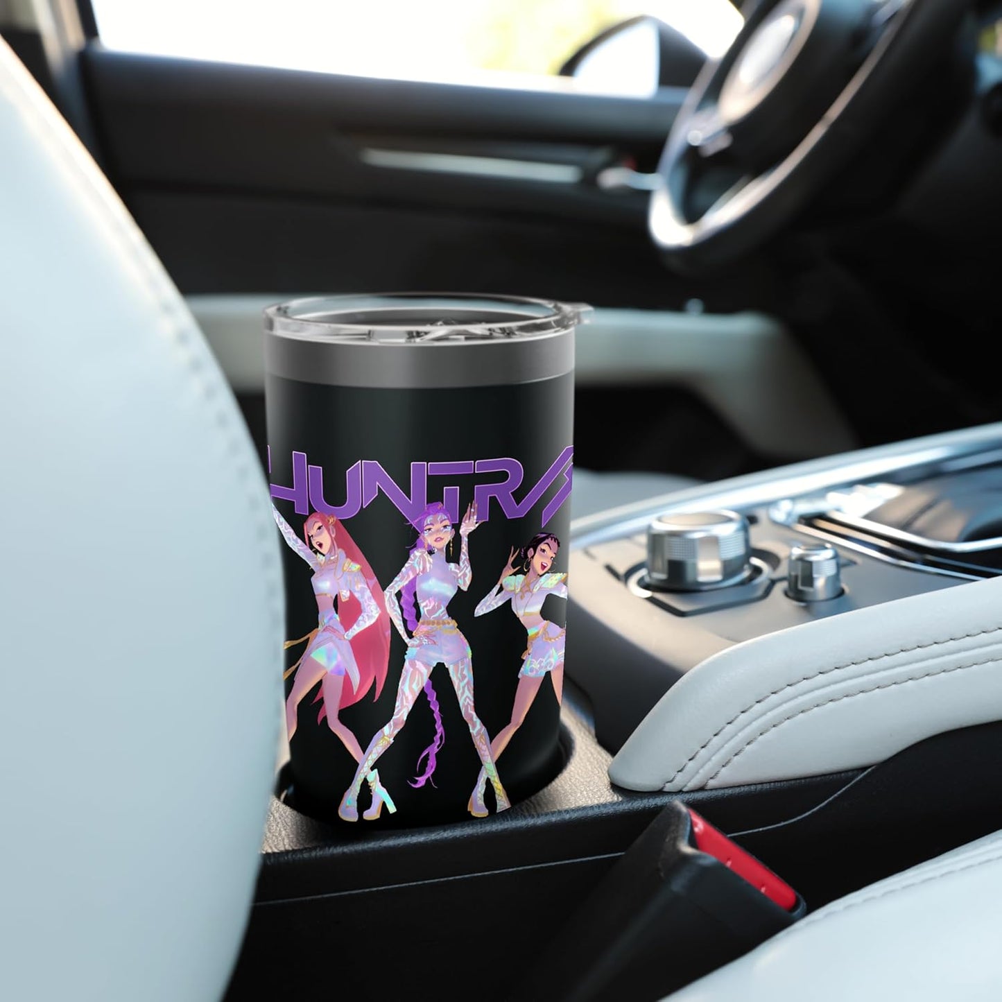 HUNTR/X Stainless Steel Insulated Tumbler – Officially Licensed KPop Demon Hunters Drinkware