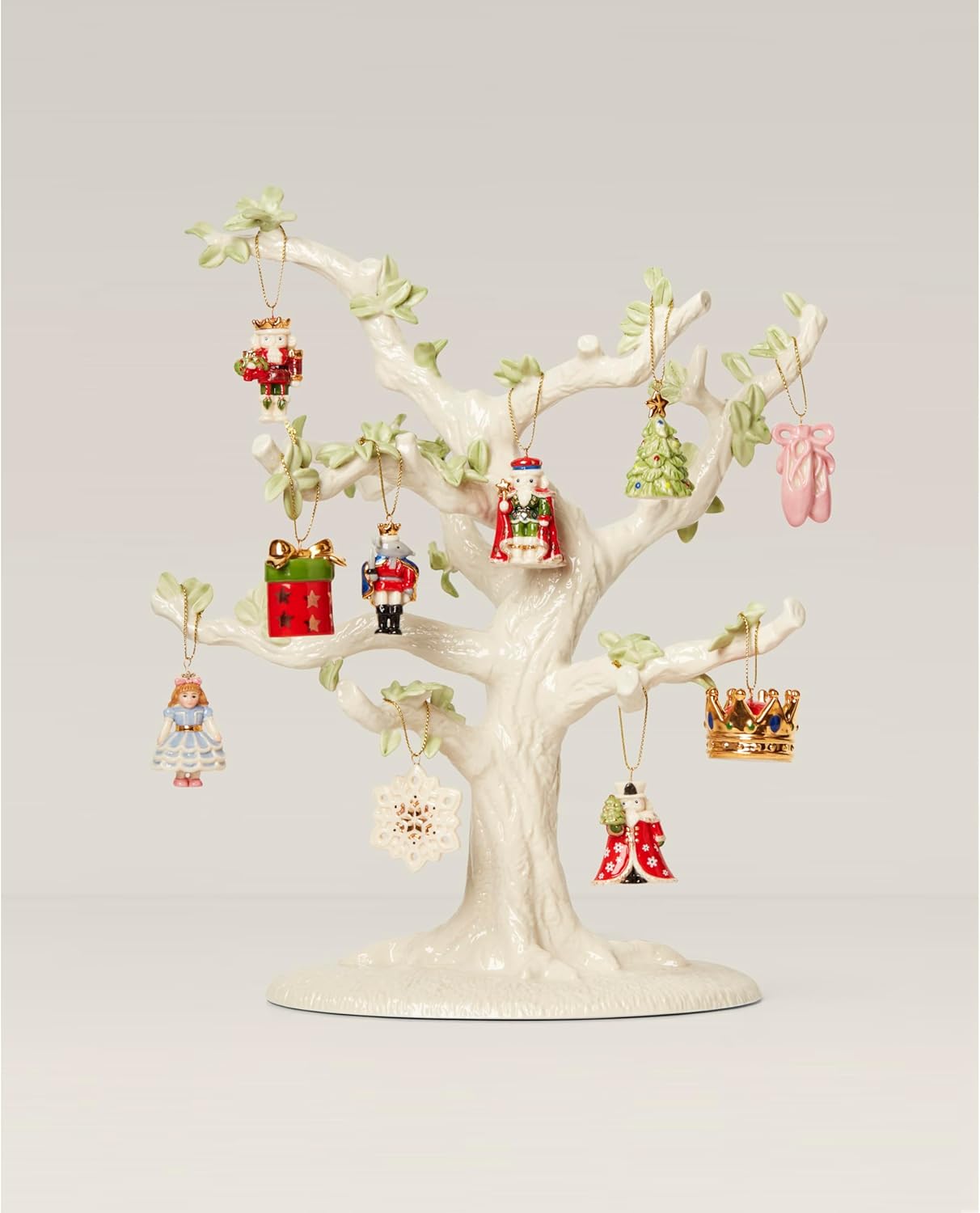 10-Piece Nutcracker Ornament Set - Vibrant Multicolor Christmas Ornaments