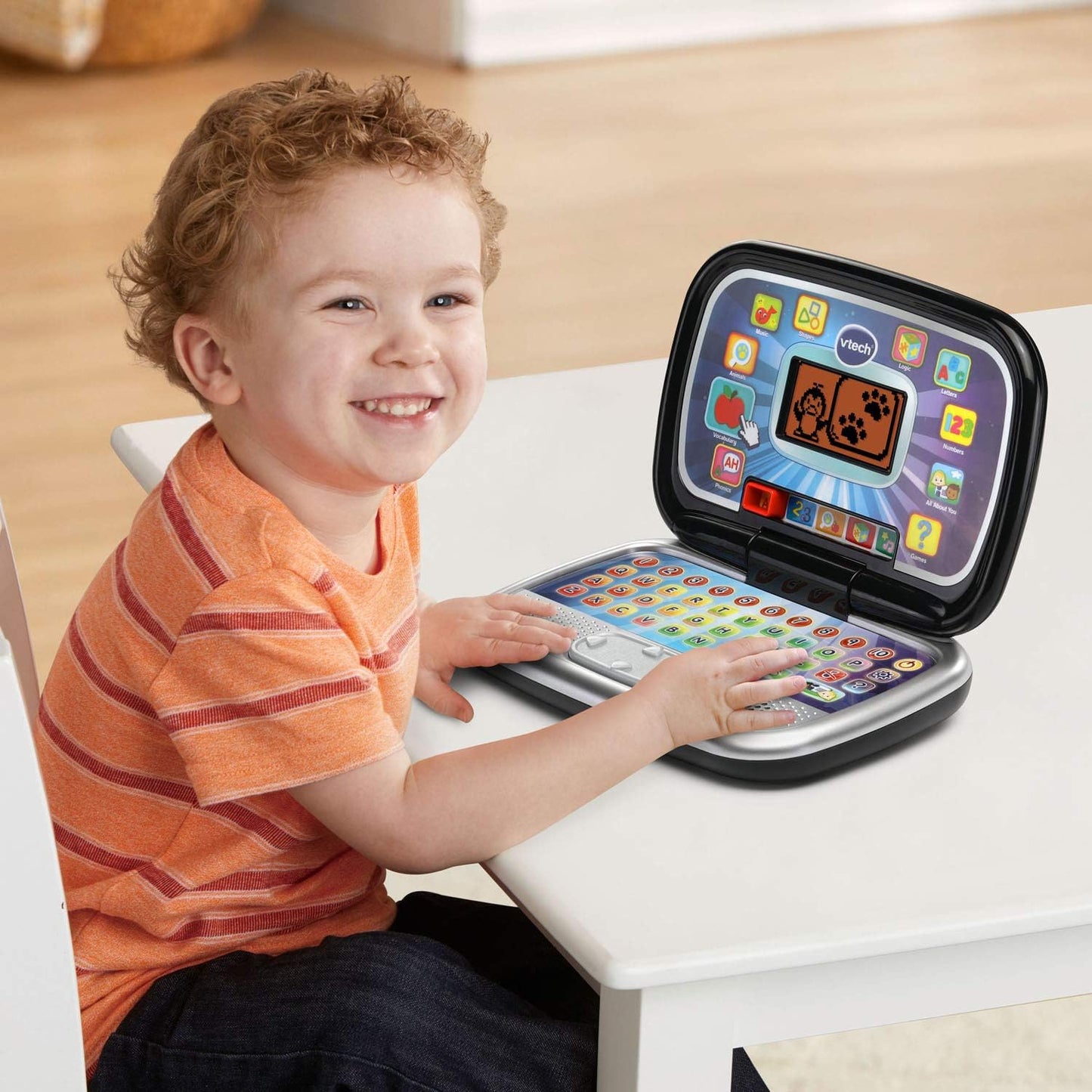 Kids Learning Laptop – Personalized Educational Toy with 30 Activities (Ages 3–6)