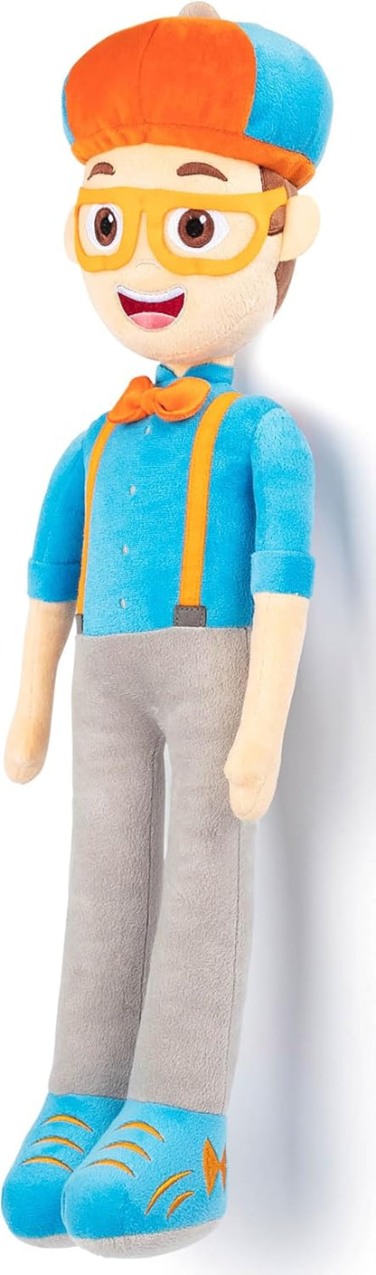 Blippi Plush Pillow Buddy – 24" Super Soft Kids Character Pillow, Ideal Gift