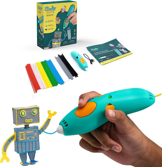 Start+ Essentials 3D Pen Set for Kids (2024) - Easy Art & STEM Activity for Ages 6+