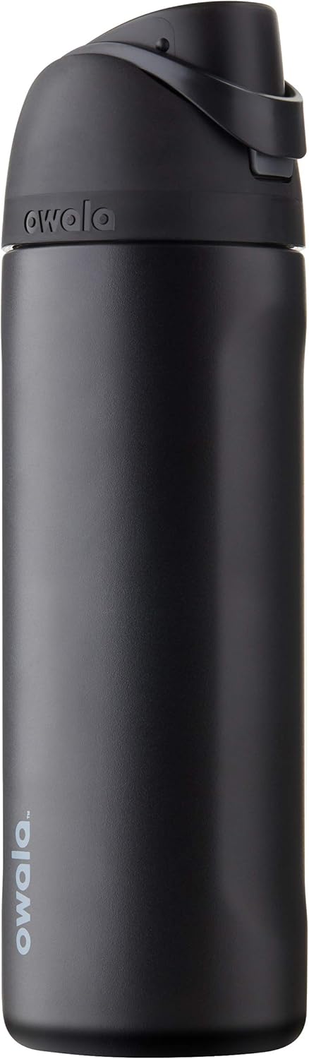 24 oz Insulated Stainless Steel Water Bottle with Straw – BPA-Free Sports & Travel Bottle