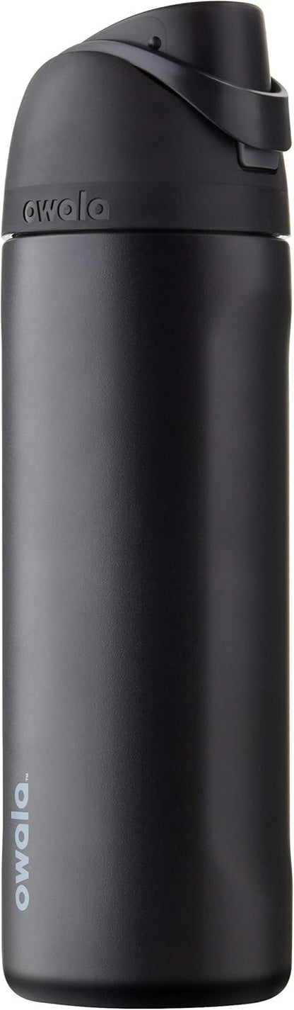 24 oz Insulated Stainless Steel Water Bottle with Straw – BPA-Free Sports & Travel Bottle