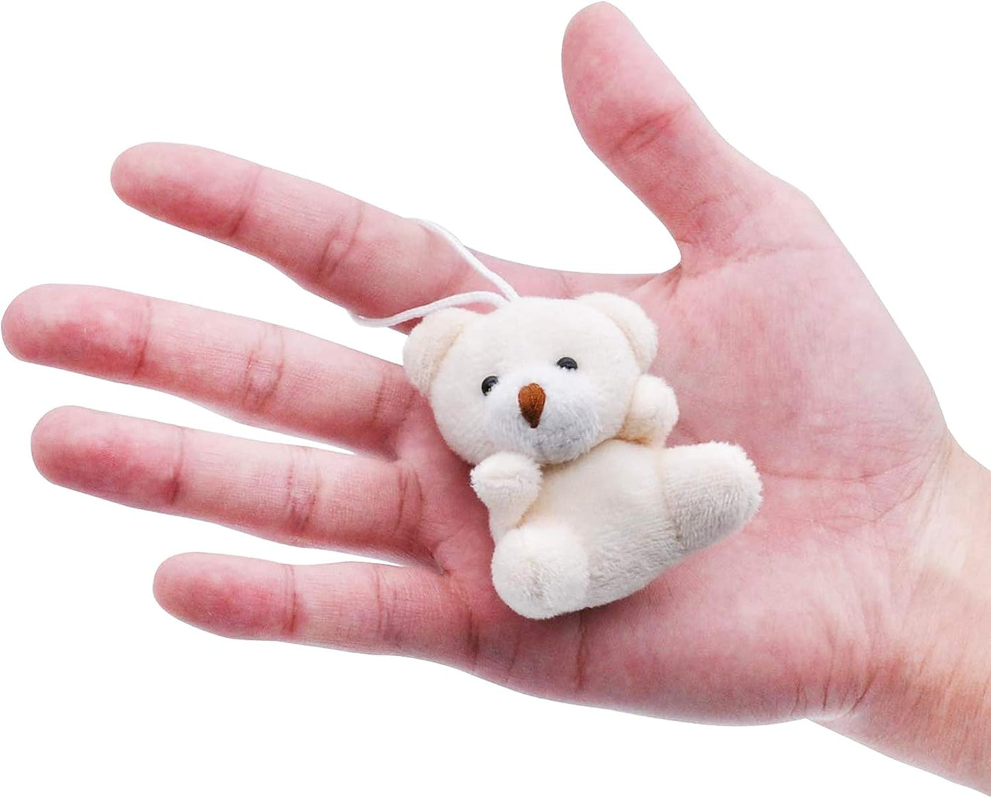 24-Pack Mini Animal Plush Toys - 3" Keychain Decorations for Kids