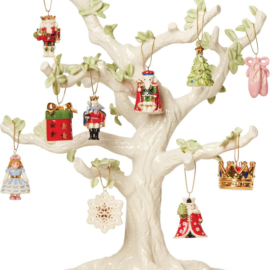 10-Piece Nutcracker Ornament Set - Vibrant Multicolor Christmas Ornaments