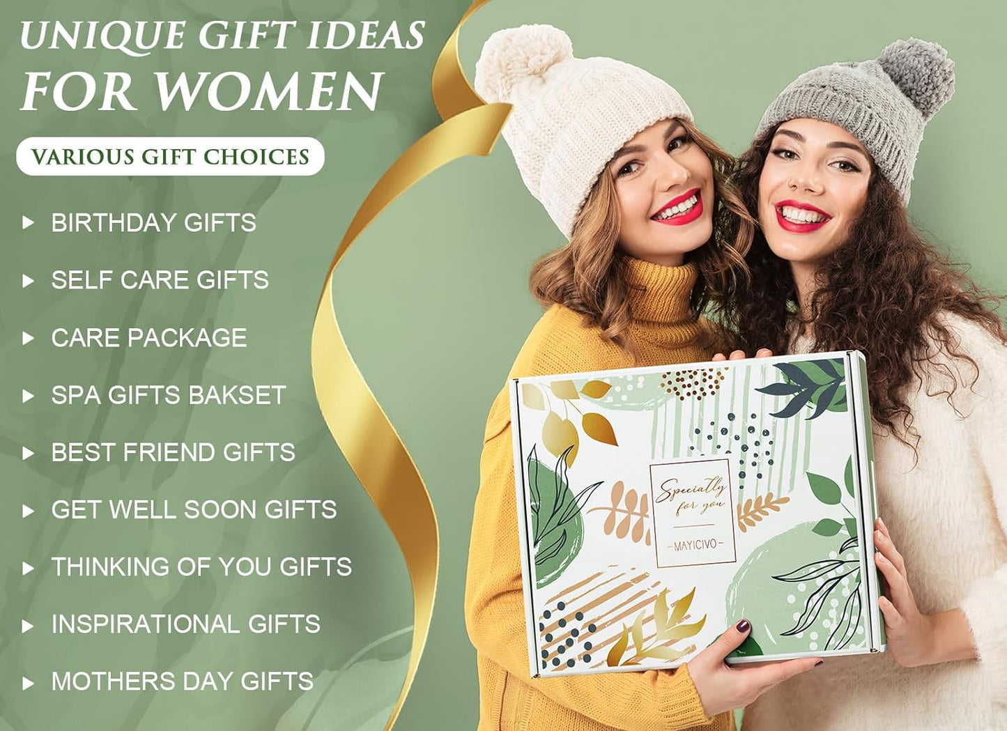Self Care Gifts for Women Care Package Relaxing Spa Gifts