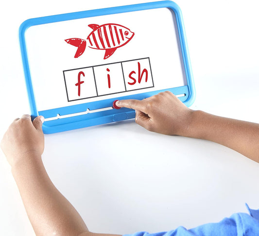 Magnetic Dry Erase Boards Set for Phonics & Speech Therapy (Set of 8)