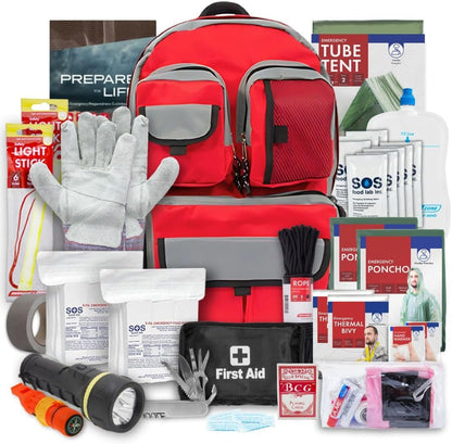 Family Emergency Kit – All-in-One Disaster Preparedness Survival Backpack